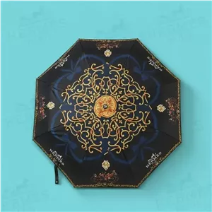 چتر اتوماتیک لوکس برند هرمس ضدباد پارچه نانو