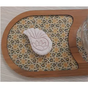 نبات دمنوشی (گلمحمدی) طرح بته جقه