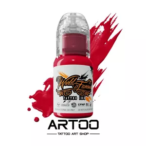 رنگ تتو وردفیمس یونایتد اینک رد United Ink Red 