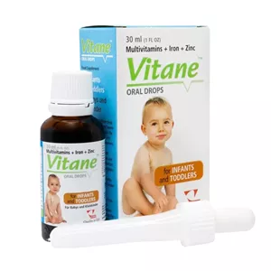 قطره مولتی ویتامین + آهن + زینک ویتان