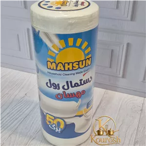 دستمال نظافتی مهسان رول 50 عددی پس کرایه