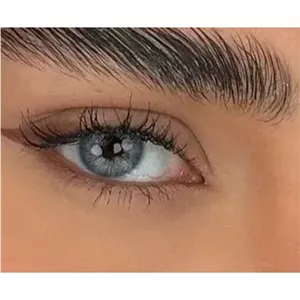 لنز جمستون بلوبری آبی طوسی رگه دار