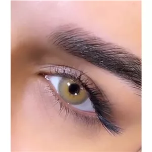 لنز جمستون سحارا عسلی طوسی دوردار