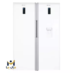یخچال فریزر دوقلو اسنوا مدل SRD-SFD-M211SS ظرفیت 38 فوت