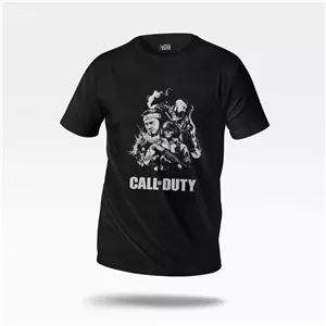 تیشرت بازی کال آو دیوتی طرح سربازان جنگی (Call of Duty) کد po3878
