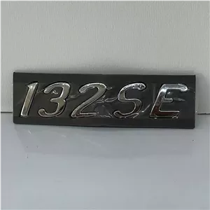 آرم نوشته پراید 132 SE کروم بسیار با کیفیت