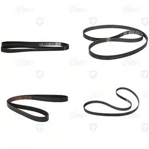 تسمه آلترناتور K6 - LE1055 موتورTU5- TU5P فرمان برقی پژو207 شرکتی اصل ایساکو