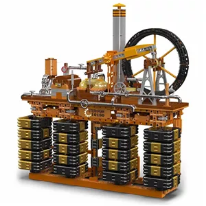 لگو مولد کینگ 10180 ساعت مکانیکی Steampunk Cube Clock 