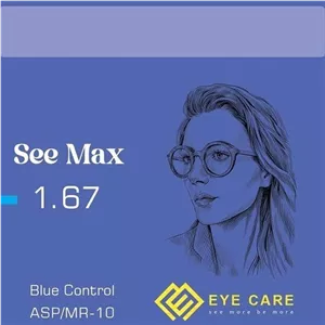 عدسی فشرده see max و بلوکنترل 1.67 BLUE ControlASPMR-10