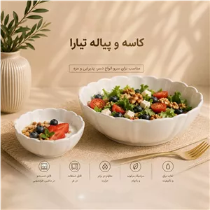 کاسه سرامیکی تیارا
