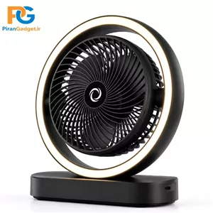 پنکه رومیزی چراغدار مدل A8803 (چراغ مطالعه + چرخش اتوماتیک)