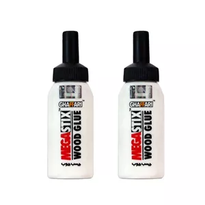 چسب چوب غفاری مدل Mega001 حجم 100 گرمی بسته 2 عددی CKP