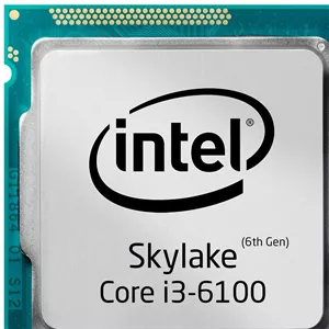 پردازنده کامپیوتر اینتل مدل Core i3-6100 