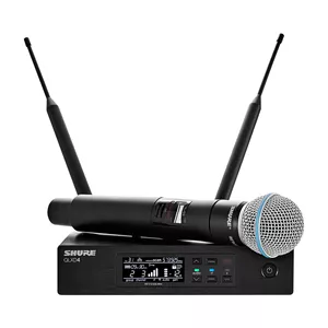 میکروفون بی سیم UHF شور SHURE مدل QLXD24 BETA58
