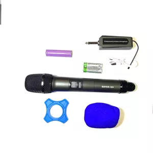 میکروفون بی سیم تک کانال دستی UHF بیر BEYER مدل BAYER-101