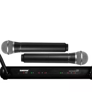 میکروفون بی سیم UHF دوکانال برند SHURE مدل SVX242