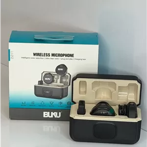 میکروفون یقه ای بی سیم بوکو BUKU مدل LJ-012