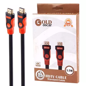 کابل 1.5 متری HDMI 4K اسکار گلد Oscar Gold پک کارتنی