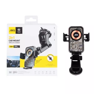 هولدر و شارژر وایرلس JBQ مدل HLC-511 - مشکی (گارانتی شش ماهه رصاصی)