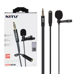 میکروفون یقه ای جک 3.5 میلیمتری NITU مدل NM01