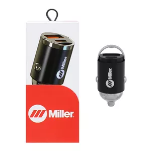 شارژر فندکی 30W فست و PD دو پورت Miller مدل M-CH105 - مشکی