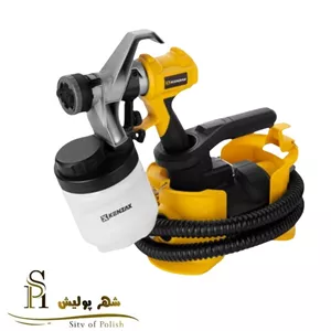 پیستوله برقی خرطومی 800 وات HVLP مدل 5688 – پرقدرتترین رنگپاش حرفهای