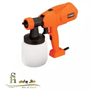 پیستوله برقی HVLP توان 350 وات تانوس مدل ESG-01-350 – پاشش یکنواخت و حرفهای