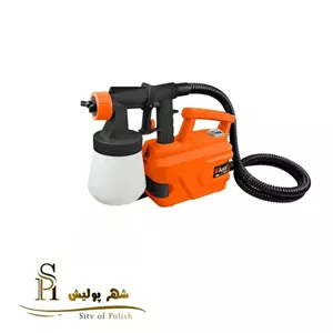 پیستوله برقی خرطومی 500 وات HVLP – رنگپاش قدرتمند و بدون خستگی دست