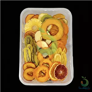 مخلوط میوه خشک 100 گرمی اسلایس درجه یک