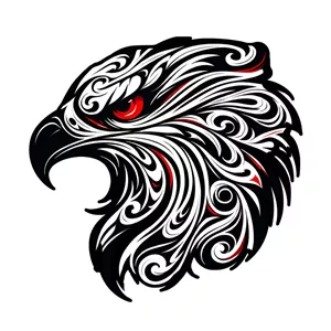استیکر دیواری طرح عقاب کد eagle-201