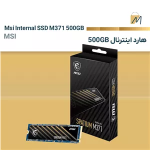 اس اس دی اینترنال PCIe Gen3 x4 ام اس آی مدل SPATIUM M371 ظرفیت 500 گیگابایت