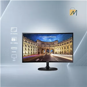 مانیتور سامسونگ C24F390 سایز 24 اینچ کیفیت Full HD