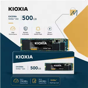 SSD اینترنال کیوکسیا مدل EXCERIA M.2 2280 NVMe ظرفیت 500 گیگابایت
