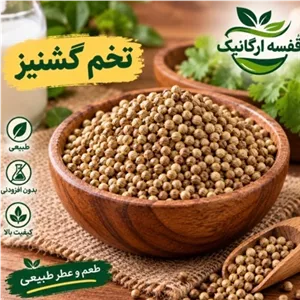 تخم گشنیز فوق العاده تمیز و درجه یک
