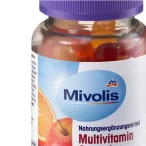 مولتی ویتامین پاستیلی میولیس آلمان 60 عددی mivolis