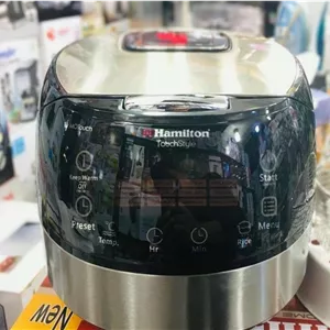 پلوپز و مولتی کوکر لمسی همیلتون مدل RH-191 ظرفیت 6 لیتر 12 نفره