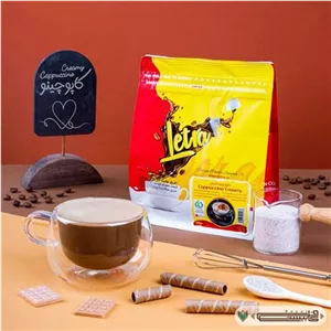 پودر کاپوچینو کرمی 400 گرمی لترا