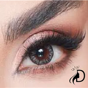 لنز چشم بیوتی شماره 5 کد رنگ HJ210 رنگ خاکستری متوسط دوردار