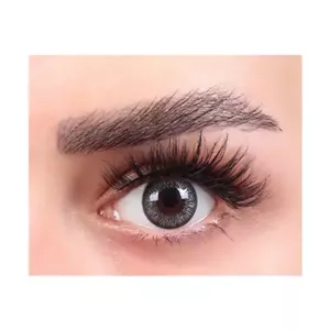 لنز چشم بیوتی شماره 3کد رنگHV210 رنگ خاکستری تیره رگه دار