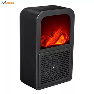 بخاری برقی طرح شومینه مدل 3D flame (پسکرایه)