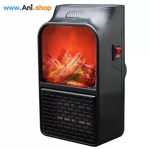 فن هیتر پرتابل شومینه ای 1000w وات ریموت دار (پسکرایه)