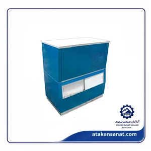 یخساز تمام اتوماتیک با ظرفیت تولید 80 کیلو یخ حبه ایی