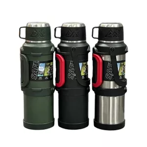 فلاسک کوهنوردی سیف SAFE حجم 5 لیتر دوجداره وکیوم نگهداری 48 ساعته اورجینال