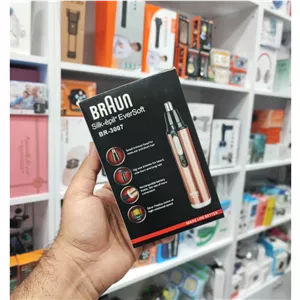 موزن دو کاره گوش، بینی و خط زن مدل BR-3007 شارژی