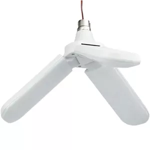 چراغ سیار سه پر LED خودرو 36 وات 12 ولت گیره سوسماری دار