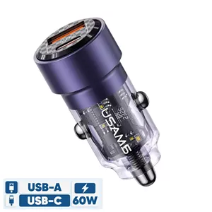 شارژر فندکی 60 وات یوسمز مدل US-CC208 C39