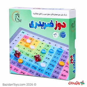 بازی فکری دوز ضربدریبازی آموزشی جدول ضرب +9