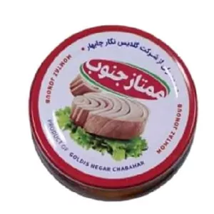 کنسرو ماهی تون ممتاز جنوب180 گرم 24 عددی