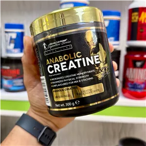 پودر کراتین مونوهیدرات آنابولیک کوین لورون 300 گرم Kevin Levrone Anabolic Creatine 300g