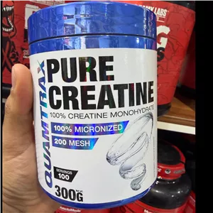 پودر کراتین مونوهیدرات خالص میکرونایز کوامترکس 300 گرم Quamtrax Nutrition Pure Creatine Micronized 300g